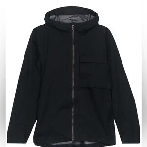 Men's Black Hooded Jacket lululemon SIZE L